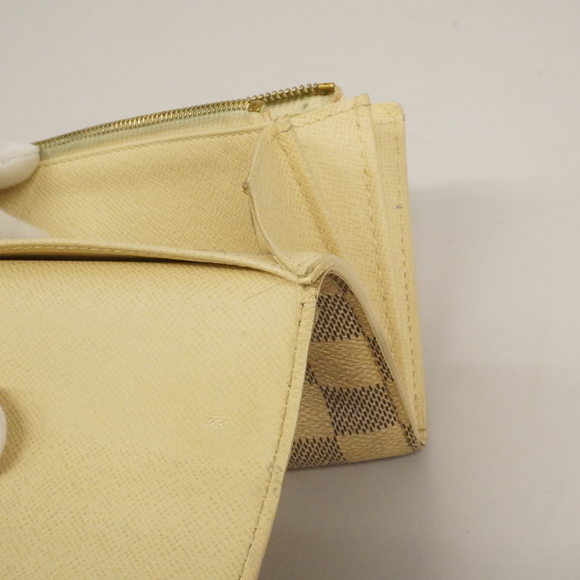 LOUIS VUITTONAuth Damier Azur Portofeuil Sala N61735 Women's Long Wallet - Picture 9 of 10